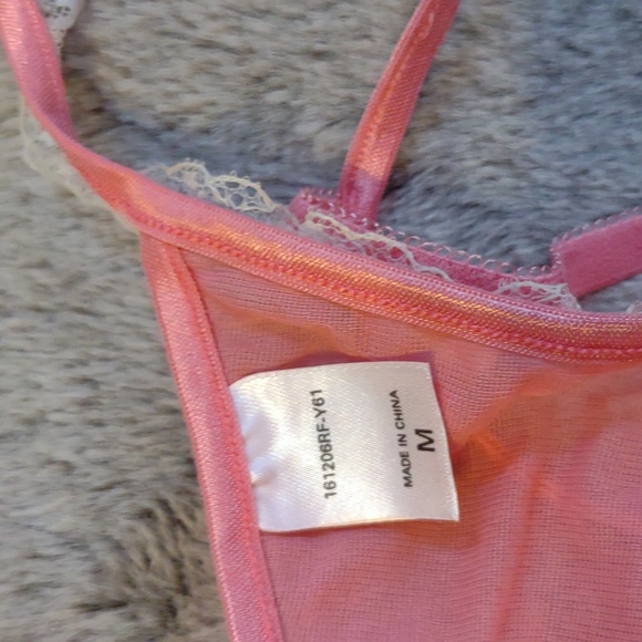 Rare Victoria Secret Babydoll Top/Teddy Set - Picture 5 of 5